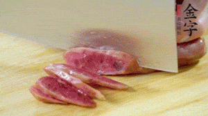 金字火腿、金字香腸、金字臘肉切片。