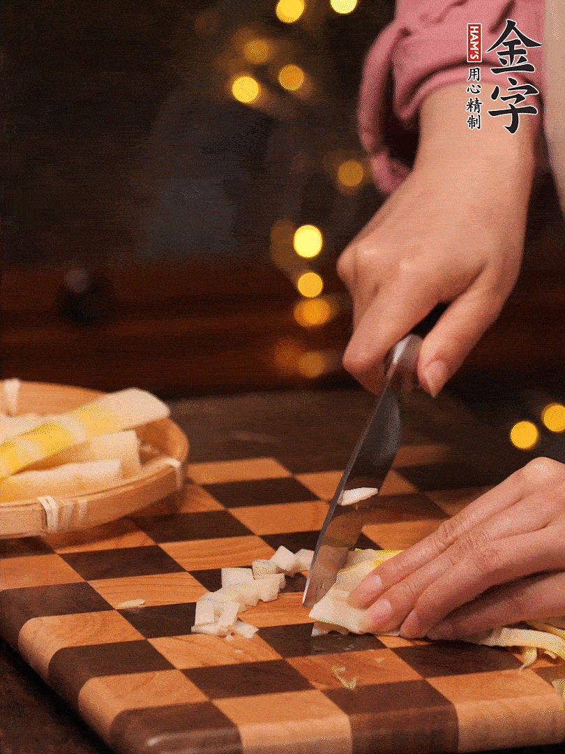 春筍，焯水切